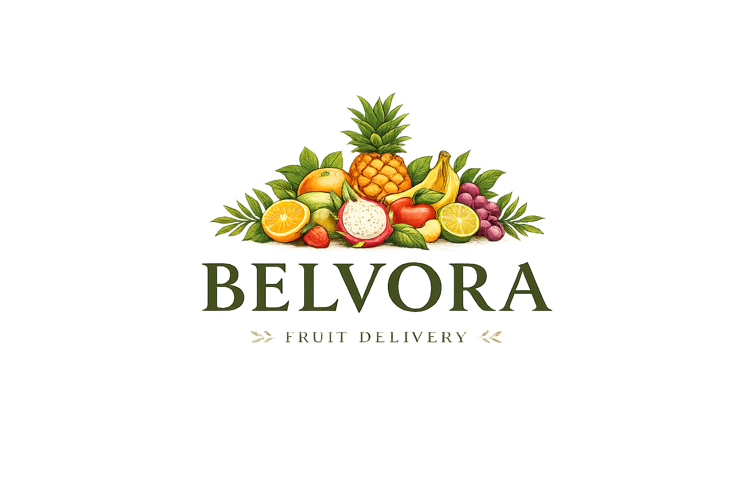 Belvora Fruit Delivery logo